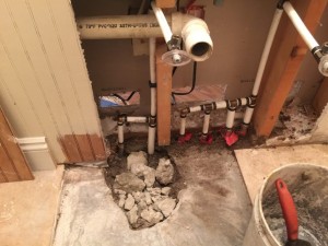 If you have a slab leak, we can replace the entire line that was leaking. This is most effective for older plumbing systems that have a history of leaking.