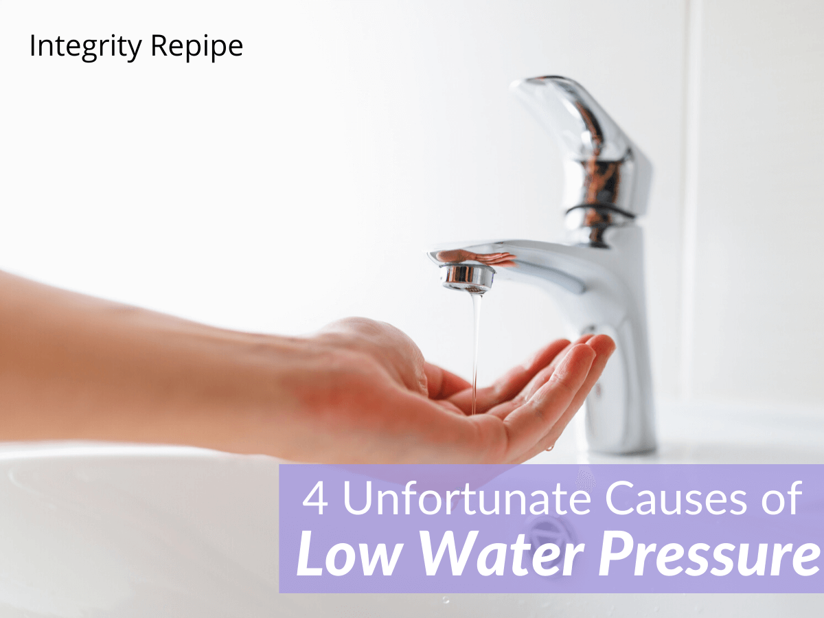 4 Unfortunate Causes of Low Water Pressure