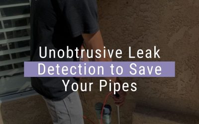 Unobtrusive Leak Detection to Save Your Pipes
